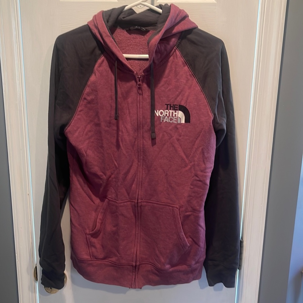 North Face zip up